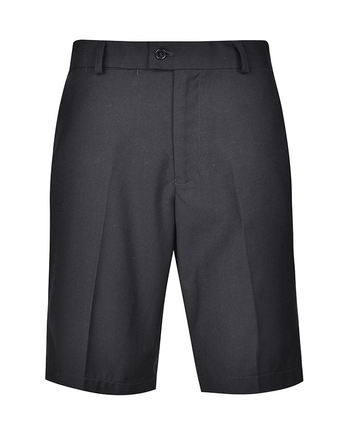 Flat Front Short - Stretch Gab