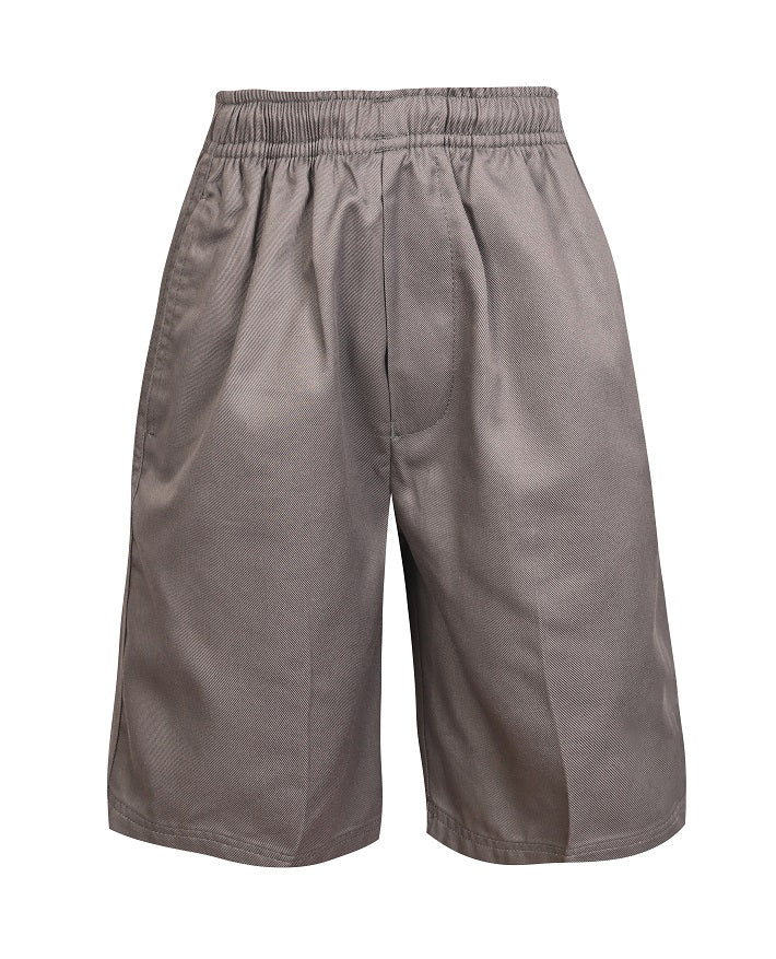 Gaberdine Zip Pocket Shorts