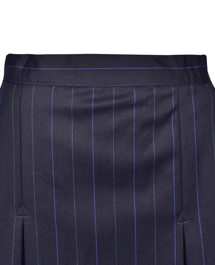 Pleated PW Skirt