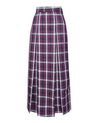 Full Length Box Pleat Skirt