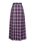 Full Length Box Pleat Skirt