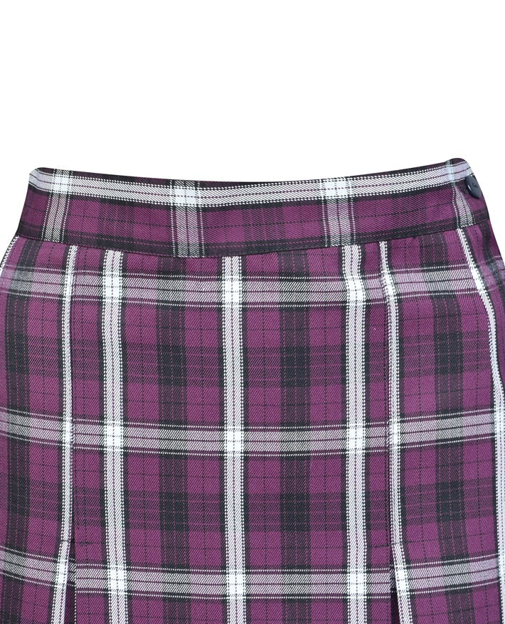 Full Length Box Pleat Skirt