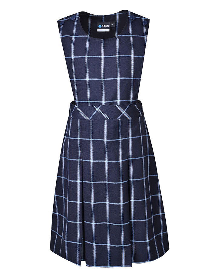 Detachable Bib Tunic with Box Pleat Skirt