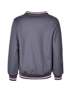 V-Neck Tracksuiting Windcheater - Stripe Rib