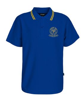 S/S Polo - Stripe Collar