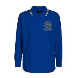 L/S Polo - Stripe Collar