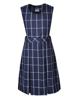 Detachable Bib Tunic with Box Pleat Skirt