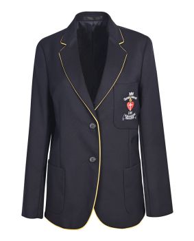 Ladies Blazer with Piped Edge