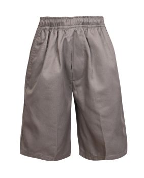 Gaberdine Zip Pocket Shorts