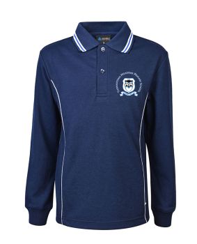 LS Polo-Piping and Stripe Collar