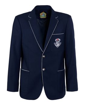 MOR 2 Button Slim Fit Twill Blazer w. Piping