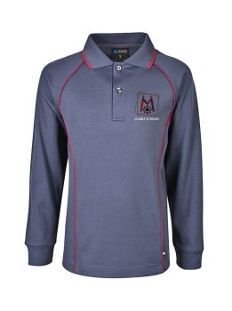 LS Contrast trim polo