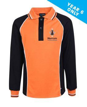 LS Contrast raglan polo