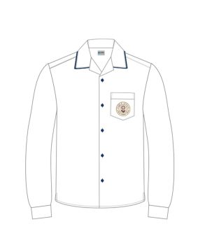 L/S Shirt-Contrast Piping