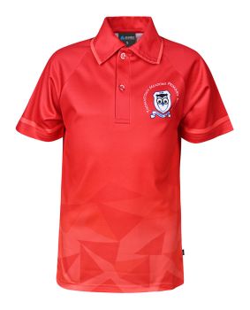 S/S Sublimated Mesh Raglan Polo