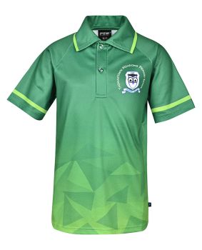 S/S Sublimated Mesh Raglan Polo