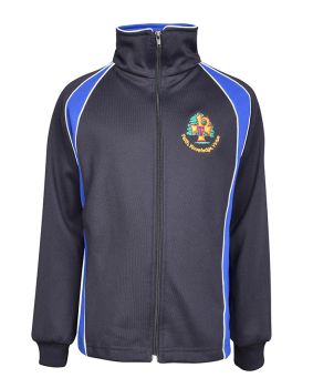 Zip Jacket-Contrast Panels