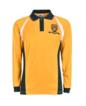 LS CB Mesh Panelled Polo