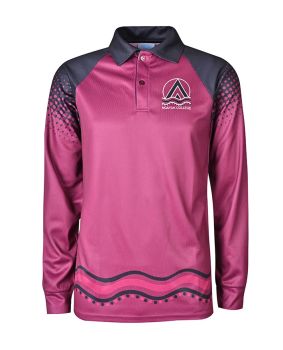L/S Sublimated Raglan Polo