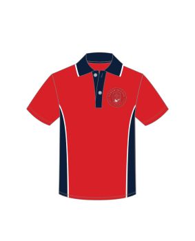 S/S CB Mesh Panelled Polo
